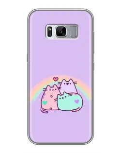 Чехол для Samsung Galaxy S8 Plus (G955) с картинкой «Радужные Пушины»