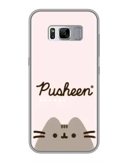 Чехол для Samsung Galaxy S8 Plus (G955) с картинкой «Pusheen логотип»