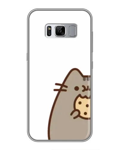 Чехол для Samsung Galaxy S8 Plus (G955) с картинкой «Пушин с печеньем»
