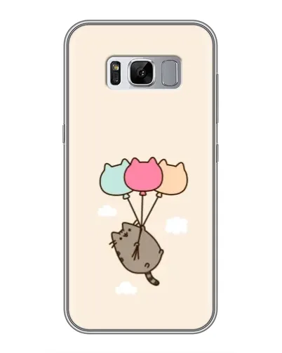 Чехол для Samsung Galaxy S8 Plus (G955) с картинкой «Пушин на шариках»