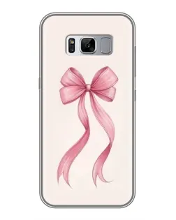 Чехол для Samsung Galaxy S8 Plus (G955) с картинкой «Розовый бант»