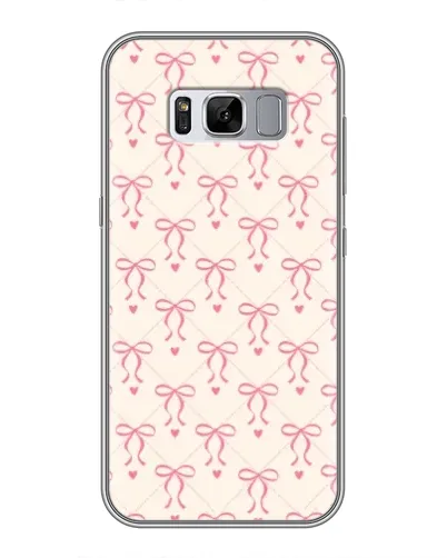 Чехол для Samsung Galaxy S8 Plus (G955) с картинкой «Розовые бантики Coquette» Чехол для Samsung Galaxy S8 Plus (G955) с картинкой «Розовые бантики Coquette»