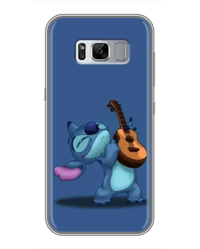 Чехол для Samsung Galaxy S8 Plus (G955) с картинкой «Стич с укулеле»