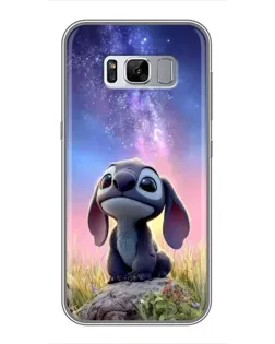 Чехол для Samsung Galaxy S8 Plus (G955) с картинкой «Стич на рассвете»