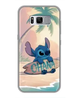 Чехол для Samsung Galaxy S8 Plus (G955) с картинкой «Стич на серфе»