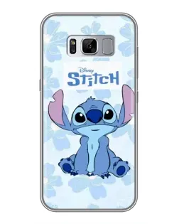 Чехол для Samsung Galaxy S8 Plus (G955) с картинкой «Stitch среди цветов»