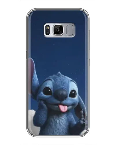 Чехол для Samsung Galaxy S8 Plus (G955) с картинкой «Стич в облаках»