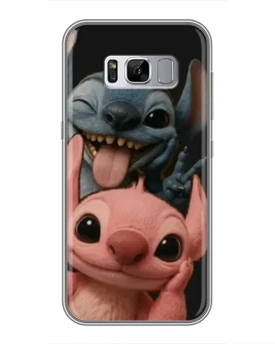Чехол для Samsung Galaxy S8 Plus (G955) с картинкой «Стич и Ангел»