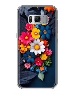 Чехол для Samsung Galaxy S8 Plus (G955) с картинкой «Цветочная феерия»