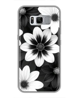 Чехол для Samsung Galaxy S8 Plus (G955) с картинкой «Монохромные астры»