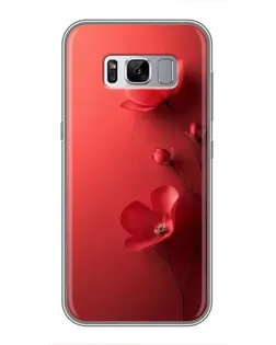 Чехол для Samsung Galaxy S8 Plus (G955) с картинкой «Маковые соцветия»