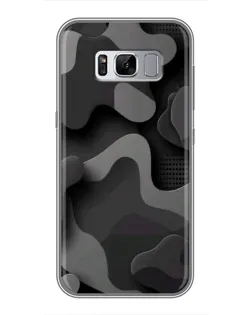 Чехол для Samsung Galaxy S8 Plus (G955) с картинкой «Темный абстрактный камуфляж»