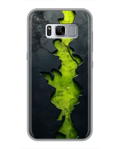 Чехол для Samsung Galaxy S8 Plus (G955) с картинкой «Салатовый разлом скалы» Чехол для Samsung Galaxy S8 Plus (G955) с картинкой «Салатовый разлом скалы»