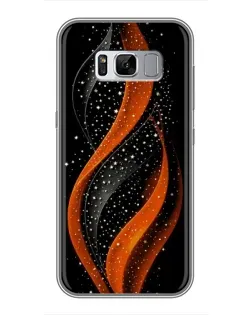 Чехол для Samsung Galaxy S8 Plus (G955) с картинкой «Огненная звездная волна»