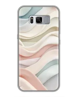 Чехол для Samsung Galaxy S8 Plus (G955) с картинкой «Пастельные нежные волны»