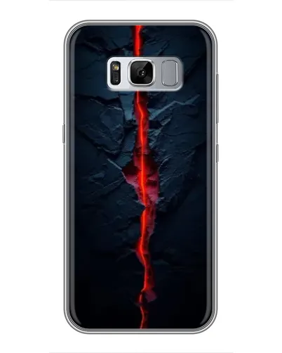 Чехол для Samsung Galaxy S8 Plus (G955) с картинкой «Kрасная лавовая трещина» Чехол для Samsung Galaxy S8 Plus (G955) с картинкой «Kрасная лавовая трещина»