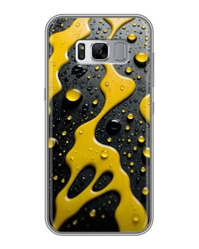 Чехол для Samsung Galaxy S8 Plus (G955) с картинкой «Жидкое желтое золото» Чехол для Samsung Galaxy S8 Plus (G955) с картинкой «Жидкое желтое золото»