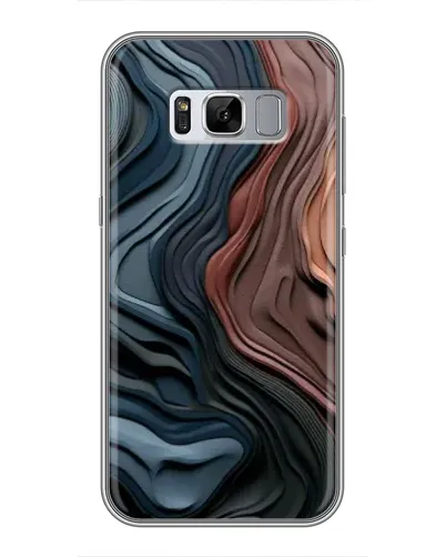 Чехол для Samsung Galaxy S8 Plus (G955) с картинкой «Цветные волны каньона» Чехол для Samsung Galaxy S8 Plus (G955) с картинкой «Цветные волны каньона»