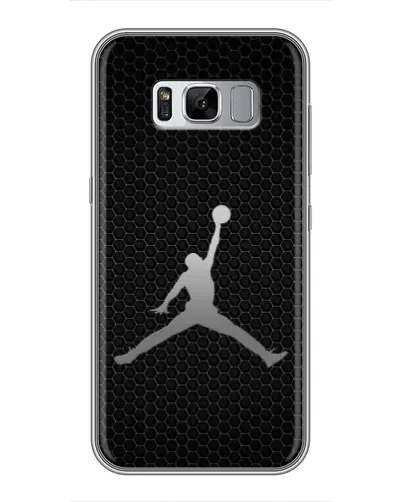 Чехол для Samsung Galaxy S8 (G950) с картинкой «Jordan Dark Carbon»