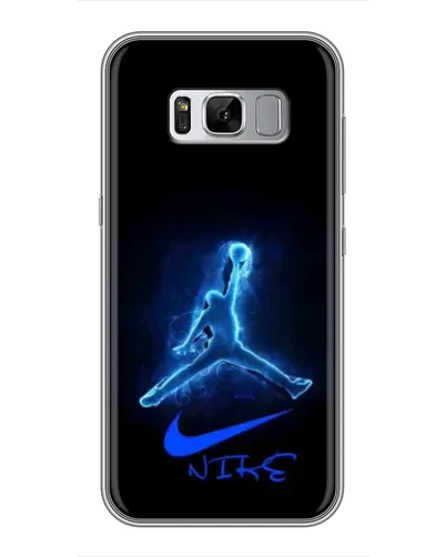 Чехол для Samsung Galaxy S8 (G950) с картинкой «Jordan Neon Blue»