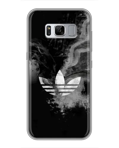 Чехол для Samsung Galaxy S8 (G950) с картинкой «Абстрактный дым Adidas»