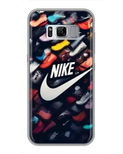 Чехол для Samsung Galaxy S8 (G950) с картинкой «Коллекция кроссовок Nike»