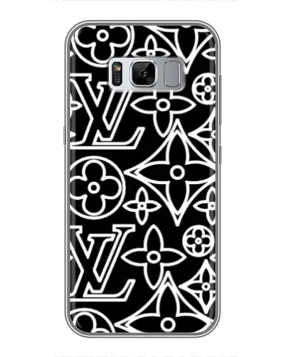 Чехол для Samsung Galaxy S8 (G950) с картинкой «Черно-белый узор LV» Чехол для Samsung Galaxy S8 (G950) с картинкой «Черно-белый узор LV»