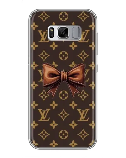 Чехол для Samsung Galaxy S8 (G950) с картинкой «LV с бантом» Чехол для Samsung Galaxy S8 (G950) с картинкой «LV с бантом»