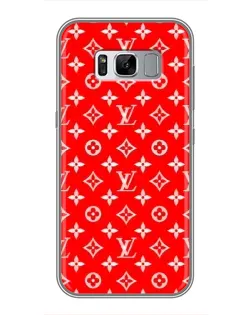 Чехол для Samsung Galaxy S8 (G950) с картинкой «Яркий паттерн LV»