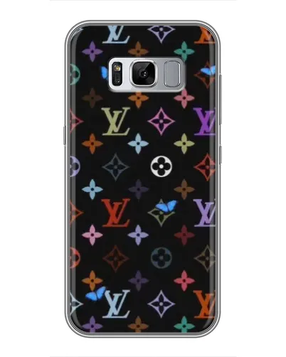 Чехол для Samsung Galaxy S8 (G950) с картинкой «Цветная монограмма LV» Чехол для Samsung Galaxy S8 (G950) с картинкой «Цветная монограмма LV»
