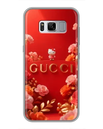 Чехол для Samsung Galaxy S8 (G950) с картинкой «Gucci — золотой сад» Чехол для Samsung Galaxy S8 (G950) с картинкой «Gucci — золотой сад»