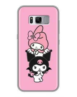 Чехол для Samsung Galaxy S8 (G950) с картинкой «My Melody и Kuromi»