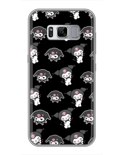Чехол для Samsung Galaxy S8 (G950) с картинкой «Черный паттерн Kuromi»
