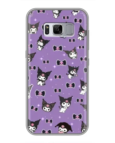 Чехол для Samsung Galaxy S8 (G950) с картинкой «Kuromi — паттерн»