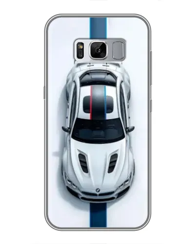 Чехол для Samsung Galaxy S8 (G950) с картинкой «Вид сверху — BMW M»