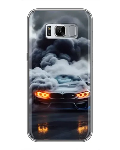 Чехол для Samsung Galaxy S8 (G950) с картинкой «BMW в дыму»