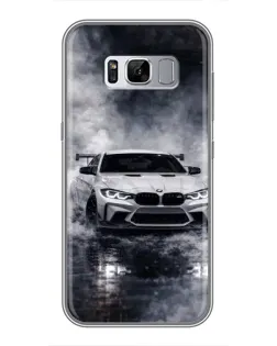 Чехол для Samsung Galaxy S8 (G950) с картинкой «BMW сквозь туман»