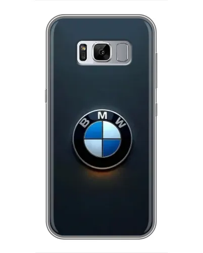 Чехол для Samsung Galaxy S8 (G950) с картинкой «Логотип BMW — минимализм»