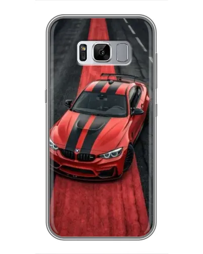 Чехол для Samsung Galaxy S8 (G950) с картинкой «BMW на красной дорожке»