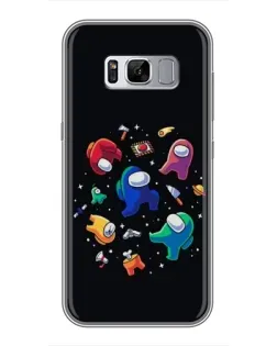 Чехол для Samsung Galaxy S8 (G950) с картинкой «Among Us космос»