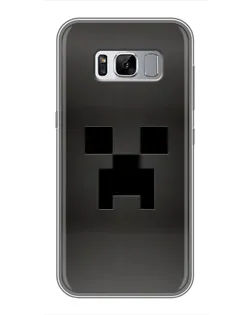 Чехол для Samsung Galaxy S8 (G950) с картинкой «Черный крипер градиент»