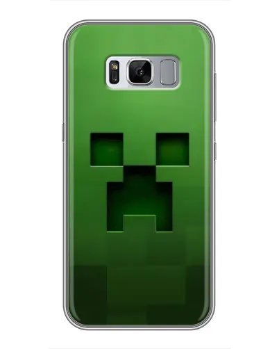 Чехол для Samsung Galaxy S8 (G950) с картинкой «Крипер микро-дизайн»