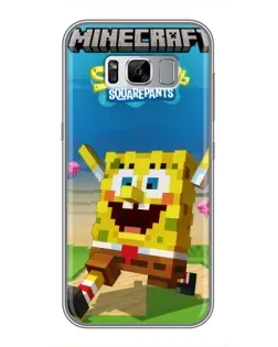 Чохол для Samsung Galaxy S8 (G950) з картинкою «Губка Боб Minecraft» Чохол для Samsung Galaxy S8 (G950) з картинкою «Губка Боб Minecraft»