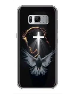 Чехол для Samsung Galaxy S8 (G950) с картинкой «Голубь и Свет»