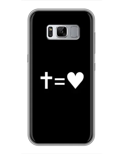 Чехол для Samsung Galaxy S8 (G950) с картинкой «Крест и Сердце» Чехол для Samsung Galaxy S8 (G950) с картинкой «Крест и Сердце»