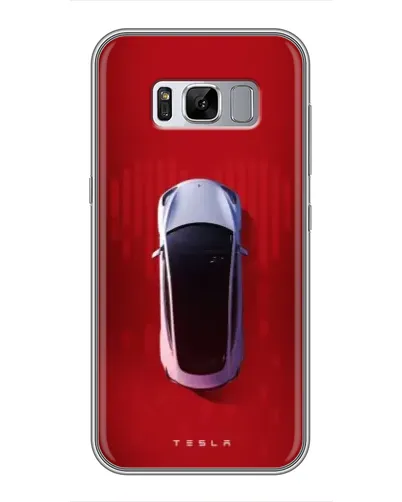 Чехол для Samsung Galaxy S8 (G950) с картинкой «Tesla Top View» Чехол для Samsung Galaxy S8 (G950) с картинкой «Tesla Top View»