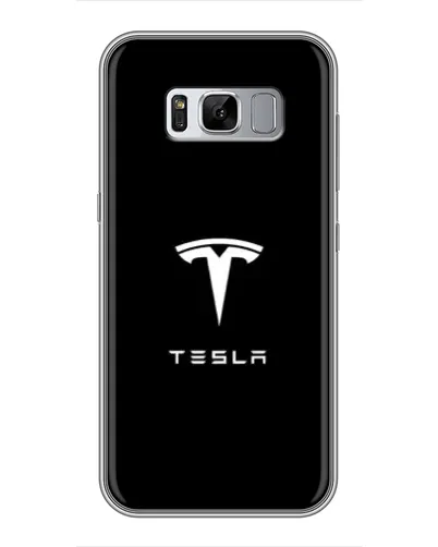 Чехол для Samsung Galaxy S8 (G950) с картинкой «Tesla White Logo» Чехол для Samsung Galaxy S8 (G950) с картинкой «Tesla White Logo»