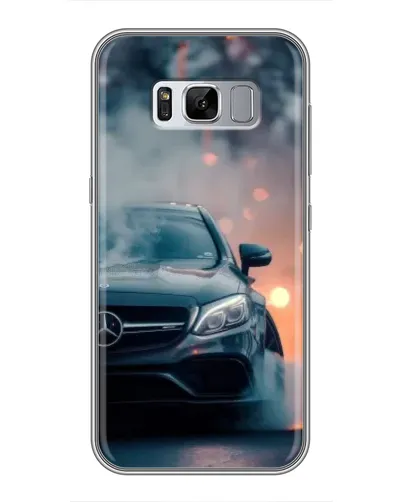 Чехол для Samsung Galaxy S8 (G950) с картинкой «Mercedes — ночной город» Чехол для Samsung Galaxy S8 (G950) с картинкой «Mercedes — ночной город»