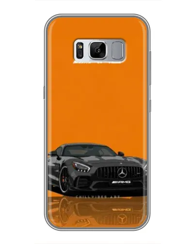 Чехол для Samsung Galaxy S8 (G950) с картинкой «Оранжевый Mercedes AMG» Чехол для Samsung Galaxy S8 (G950) с картинкой «Оранжевый Mercedes AMG»