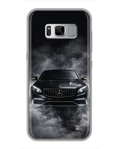 Чехол для Samsung Galaxy S8 (G950) с картинкой «Mercedes в дыму» Чехол для Samsung Galaxy S8 (G950) с картинкой «Mercedes в дыму»